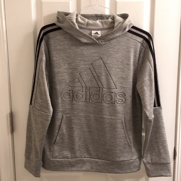 adidas Other - Light Grey Adidas Hoodie